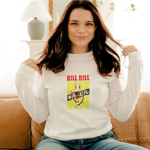 Vintage Movies Japanese Kill Bill Long Sleeve