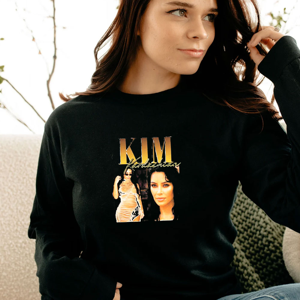 Vintage Portrait Kim Kardashian Long Sleeve