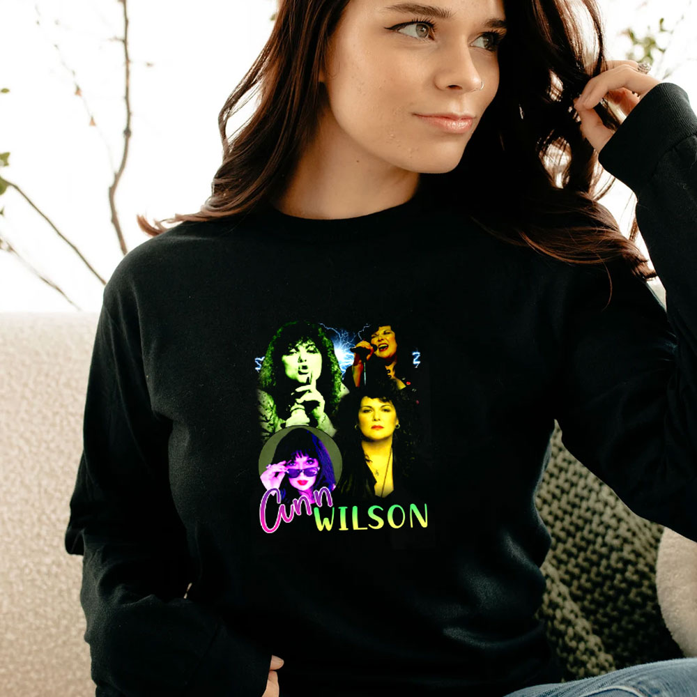 Vintage Style Ann Wilson Long Sleeve