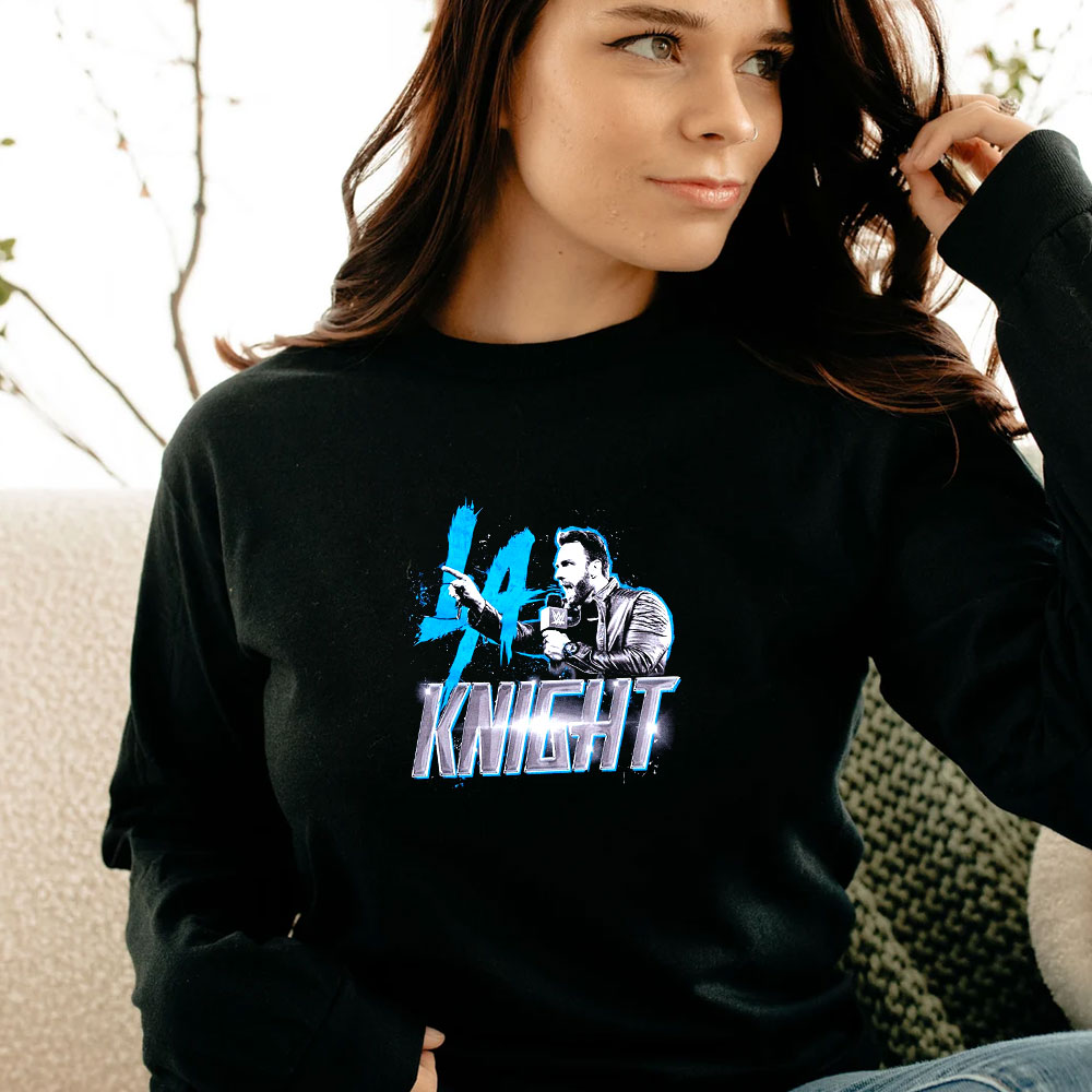 WWE LA Knight Let Me Talk Long Sleeve