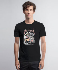 Monsters of Rock tour '85 Heavy Metal METALLICA T Shirt