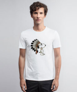 Snoopy Indian Peanuts T Shirt